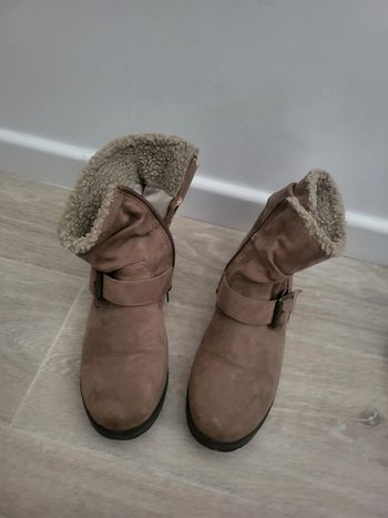 Bottines marron clair Just Fab Taille 36