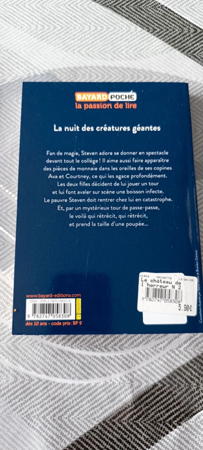 Livre chair de poule - photo numéro 2