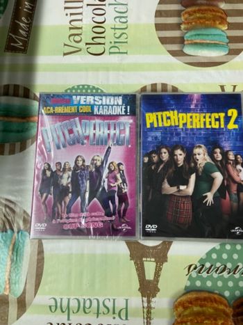DVD Pitch perfect 1 et 2 sous blister