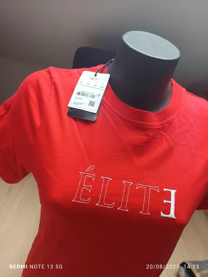 Magnifique tee shirt élite taille xxs - photo numéro 2