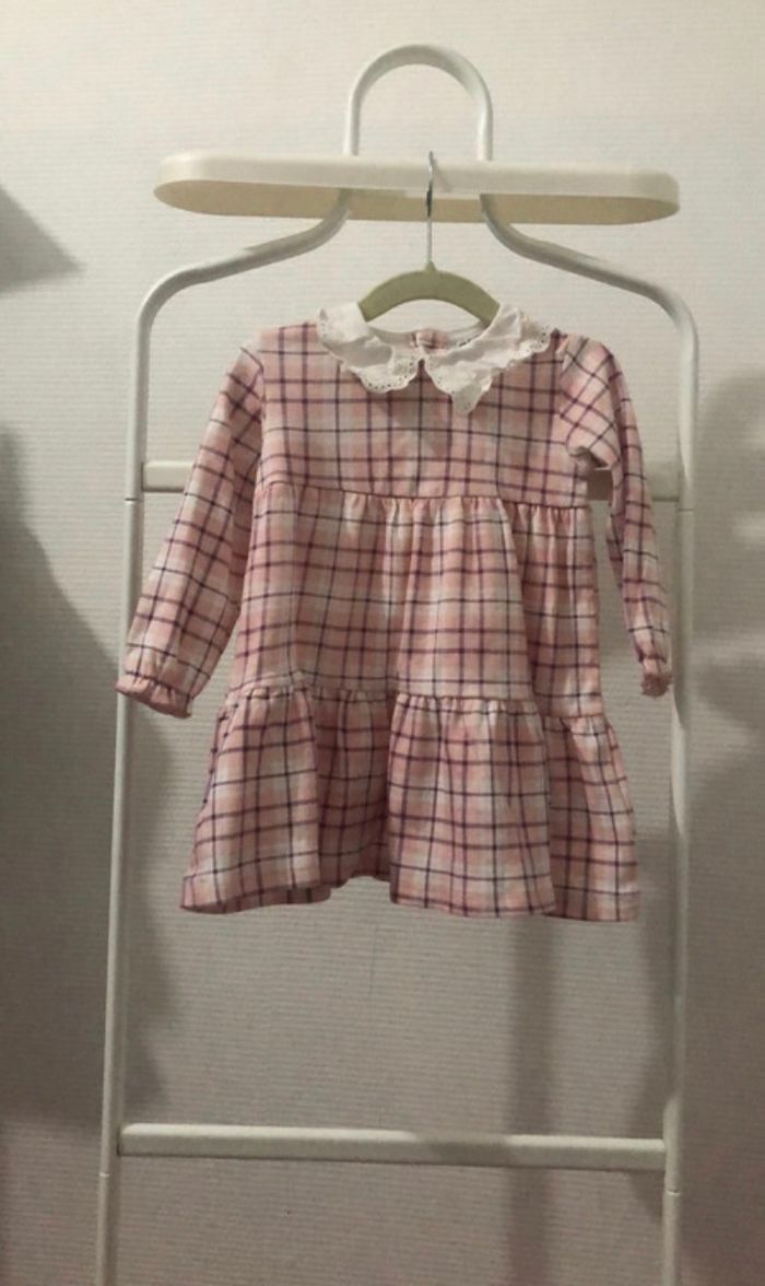 Robe bébé fille rose