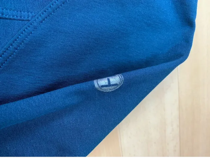Haut technique Harcour / Polo Manches Longues – Bleu Marine – Taille L - photo numéro 5