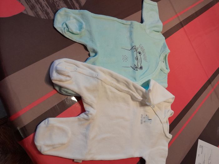 Lot de 2 pyjamas bébé