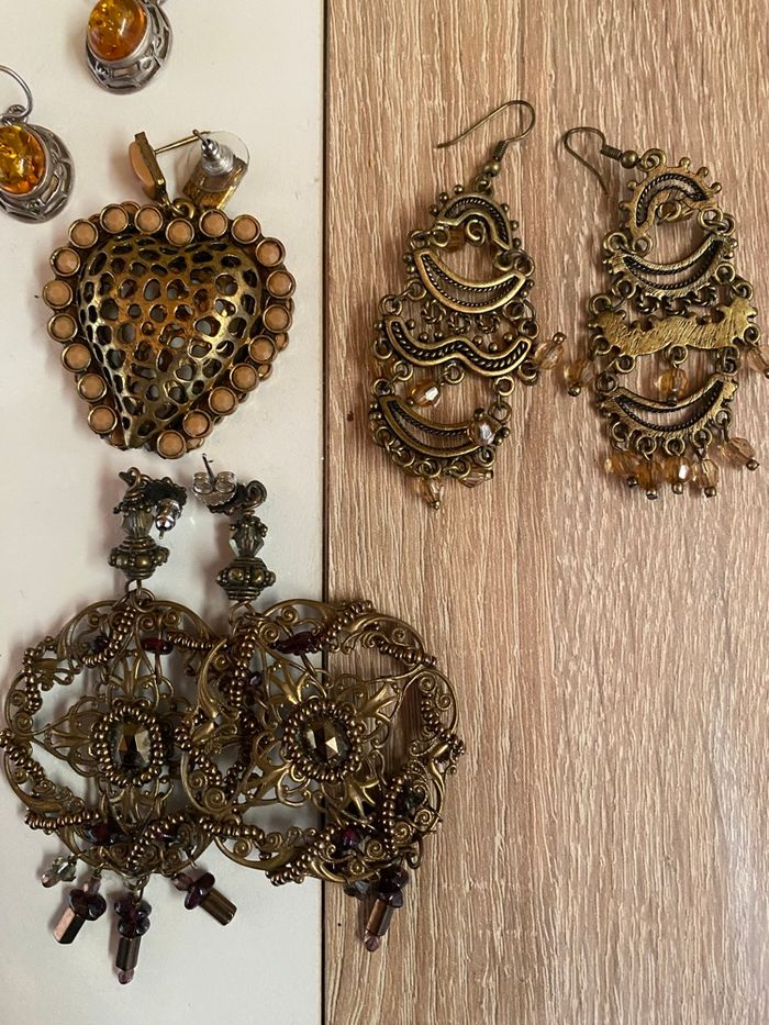 Lot boucles d’oreilles - photo numéro 2