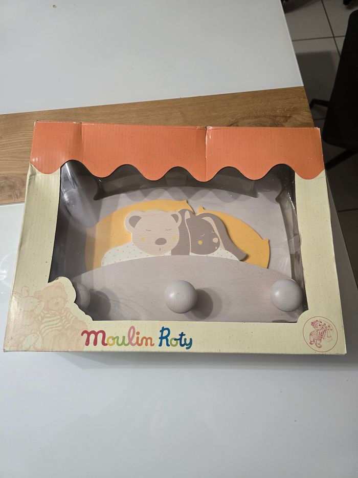 Porte manteau Basile et Lola Moulin Roty comme neuf - photo numéro 2