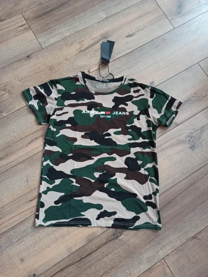 Tee shirt militaire homme L