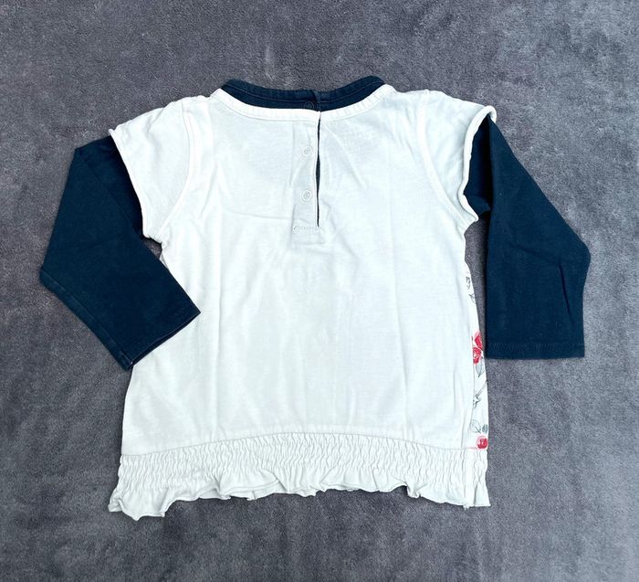 Tee-shirt fille 12 mois, la compagnie des petits - photo numéro 2