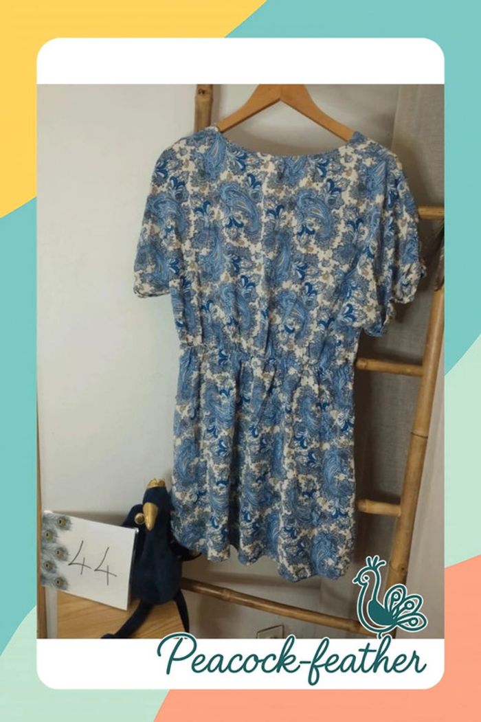 Tunique robe h&M bleue 44 - photo numéro 8