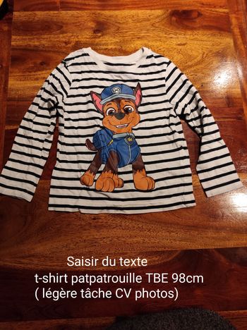T-shirt patpatrouille