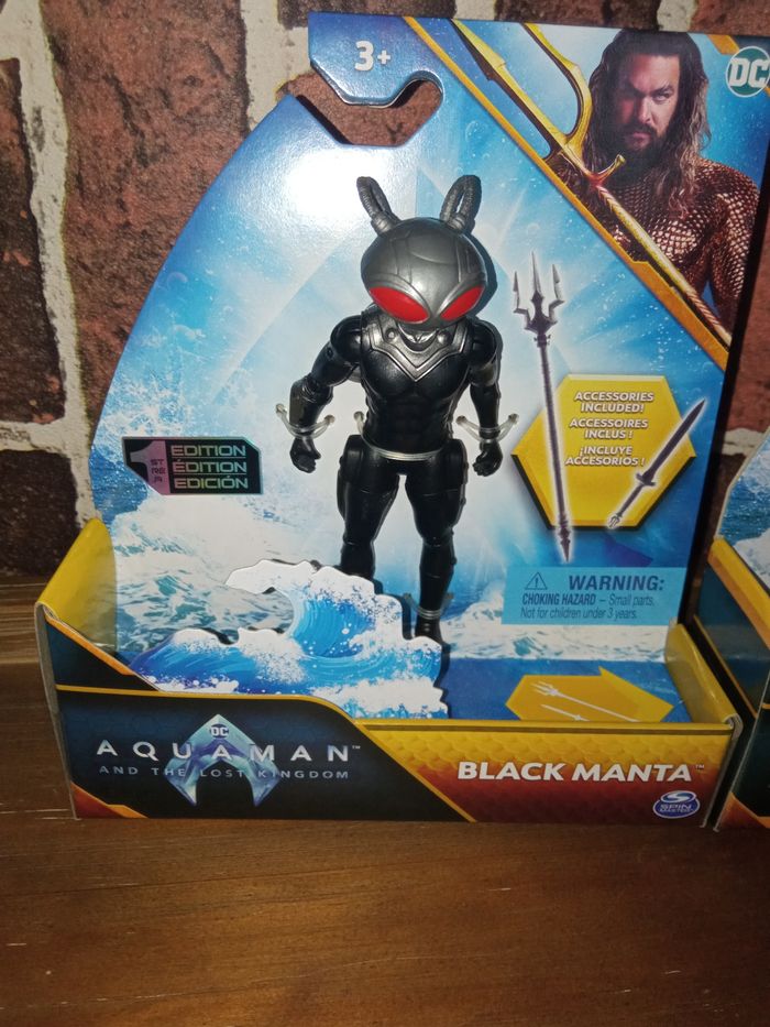 Lot de deux figurines Aquaman - photo numéro 2