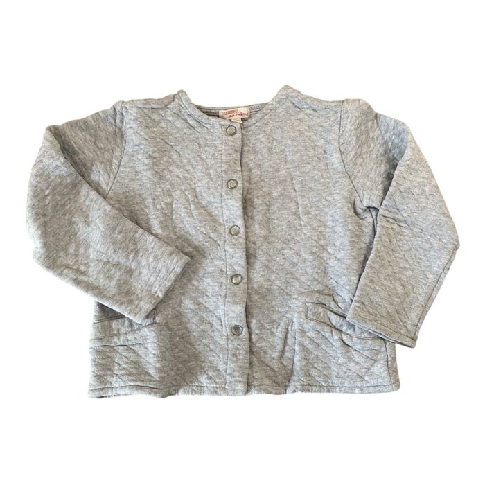 DPAM Gilet gris pailleté Taille 5 ans
