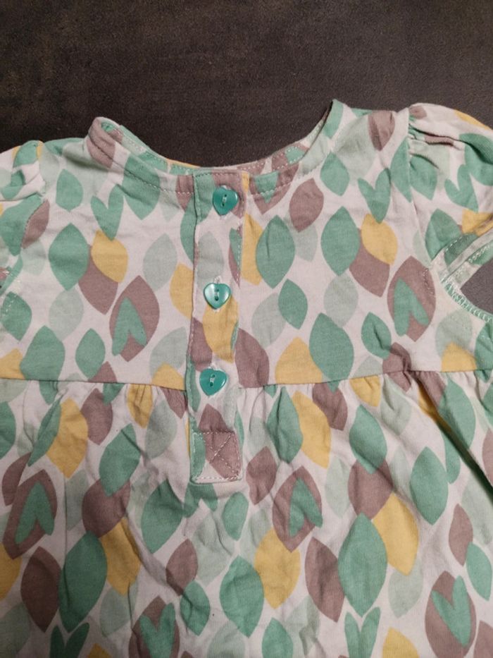9 mois. Ensemble robe et short - photo numéro 4