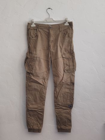 Pantalon cargo garçon Name It beige – 16 ans