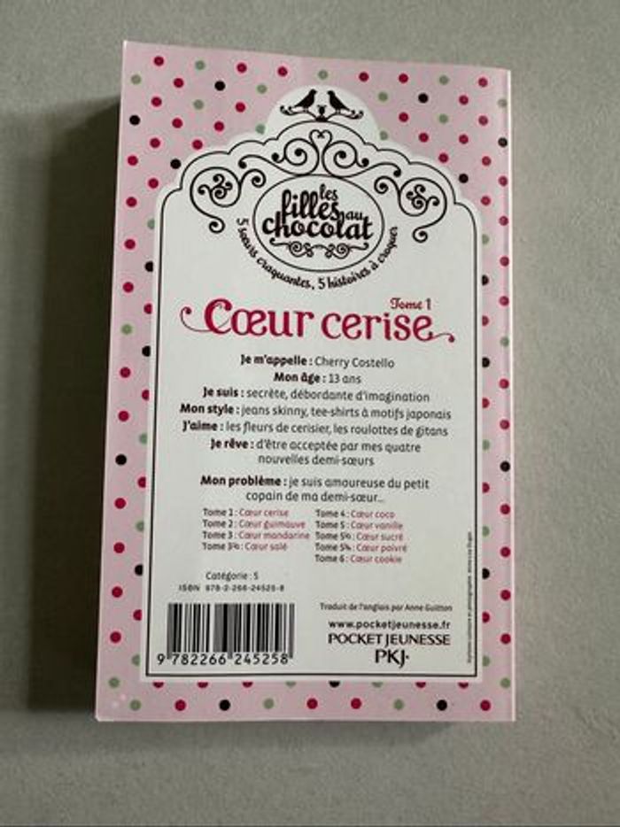 Livre cœur cerise - photo numéro 2