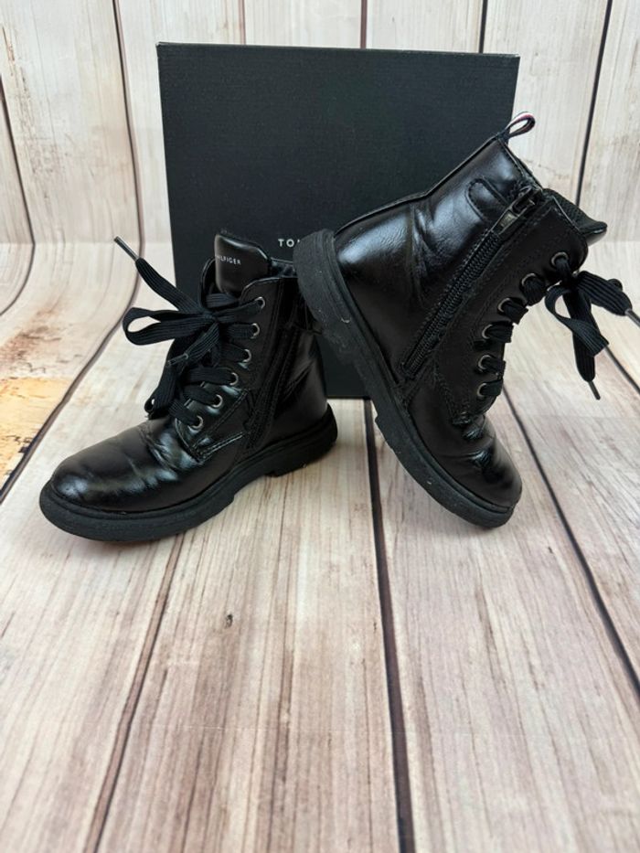 Bottines enfant à Zip Tommy Hilfiger pointure 28 mixte - photo numéro 3