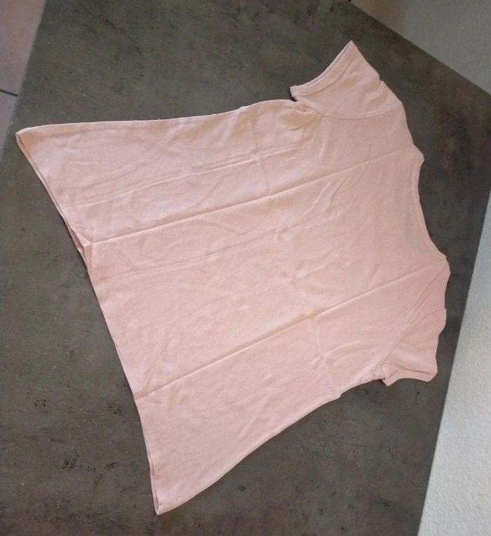 T-shirt rose chat rose 12 ans - photo numéro 3