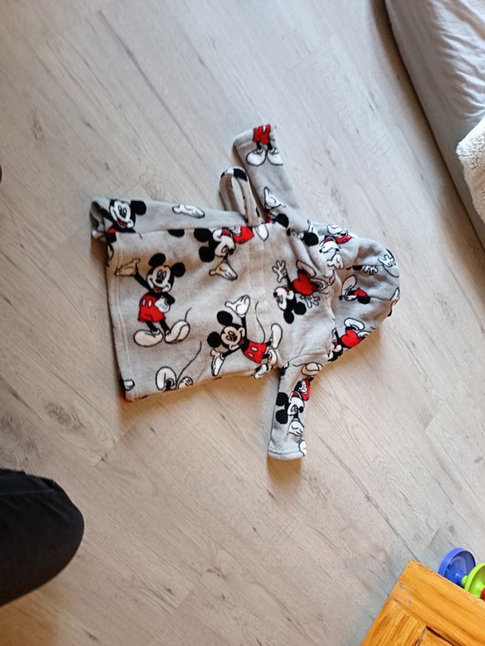 Peignoir robe de chambre bébé Mickey 9 12 mois Primark - photo numéro 6