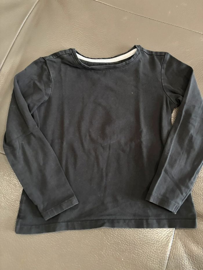 T-shirt noir 4 ans Verbaudet