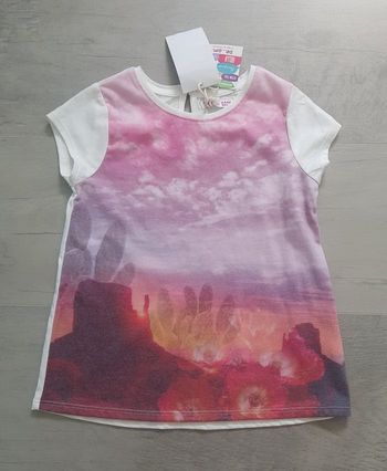T-shirt fille DPAM 4 ans