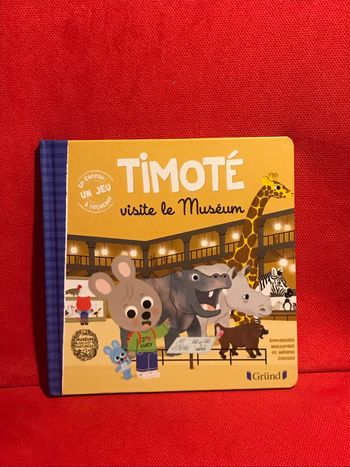 Livre Timoté visite le Muséum