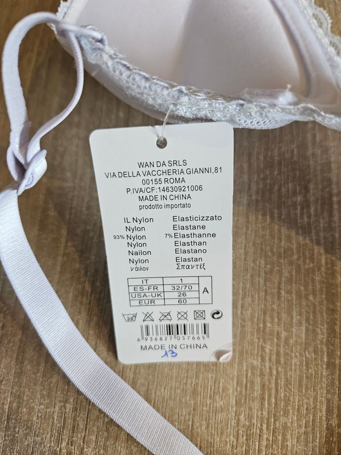 Soutien-gorge rosa junio 70A dentelle- lot avantageux - photo numéro 7