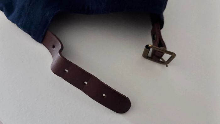 🧢 casquette bleue marine et marron #beechfiel - photo numéro 2