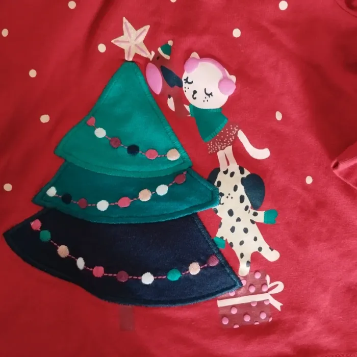 T-shirt Noël 9 mois neuf - photo numéro 3
