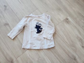 Tshirt manches longues blanc