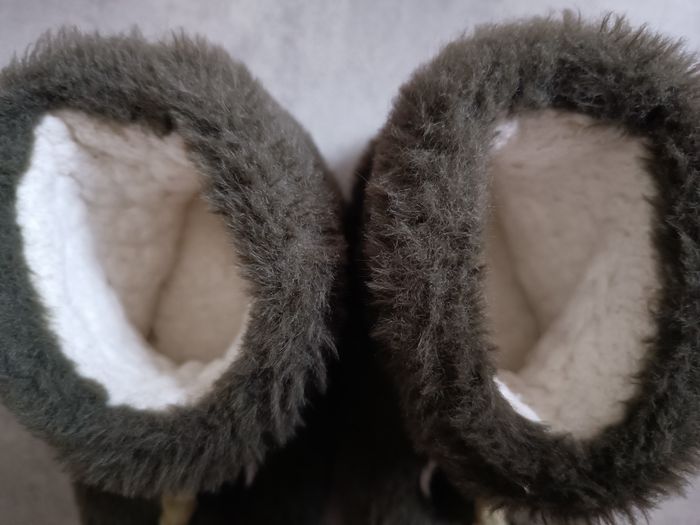 Chaussons montants doublés Dinosaures - photo numéro 4