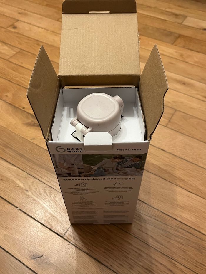 Babymoov - Neuf - chauffe biberon nomade sans fil - Gris sable - photo numéro 8