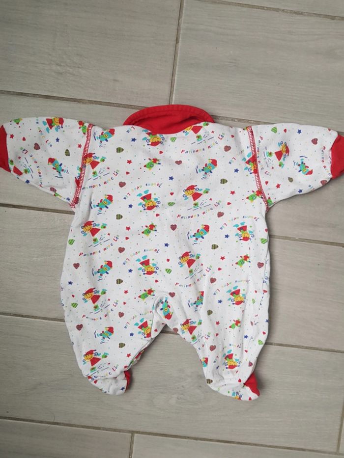 Pyjama moltonné à l intérieur naissance - photo numéro 2