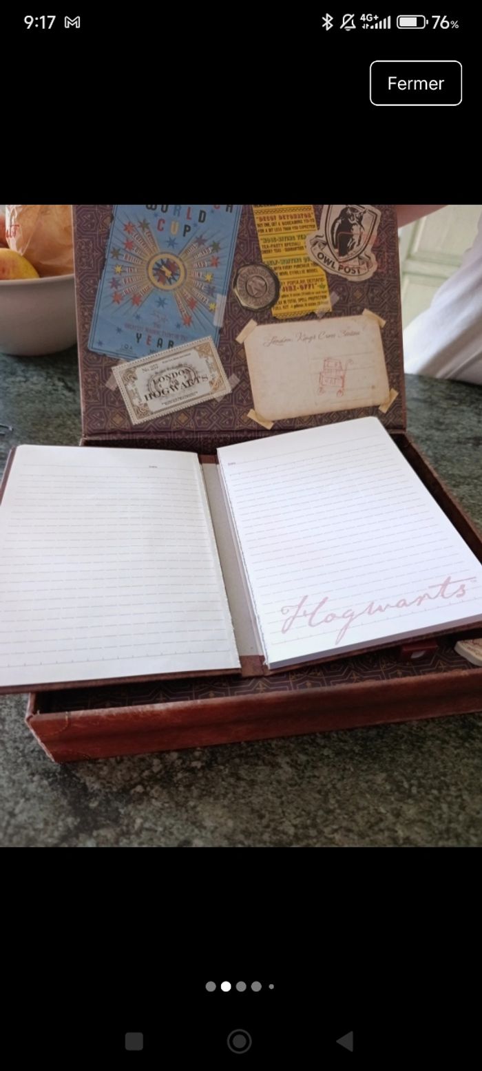 Boite a papeterie harry potter - photo numéro 2