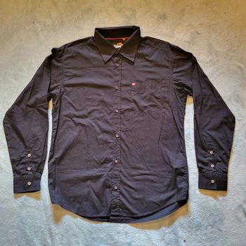 Chemise manche longue noire Quiksilver  👔 Taille M