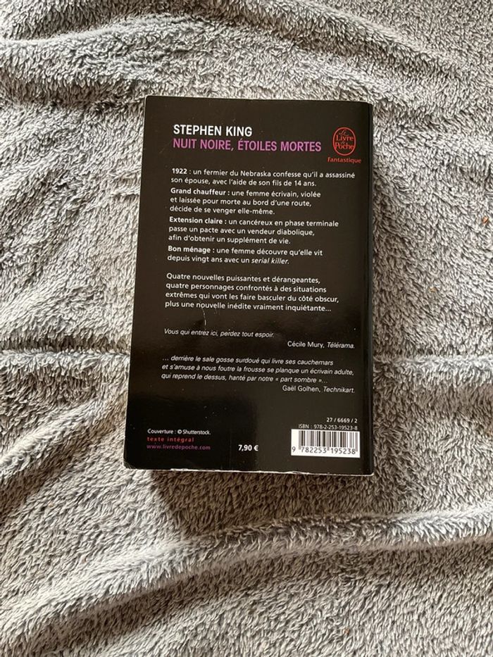 #nuit noire, étoiles mortes Stephen King. ) - photo numéro 3