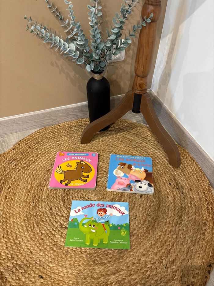 Livre bébé les animaux