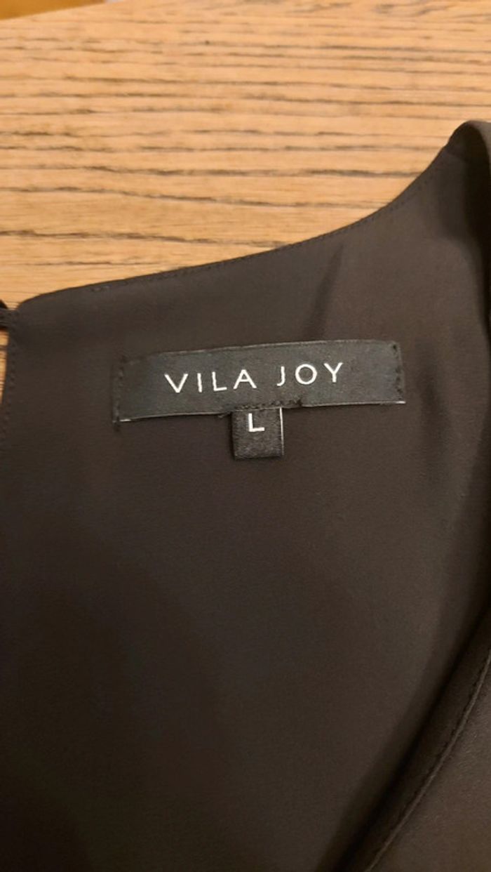 Robe noire Vila Joy t L - photo numéro 4