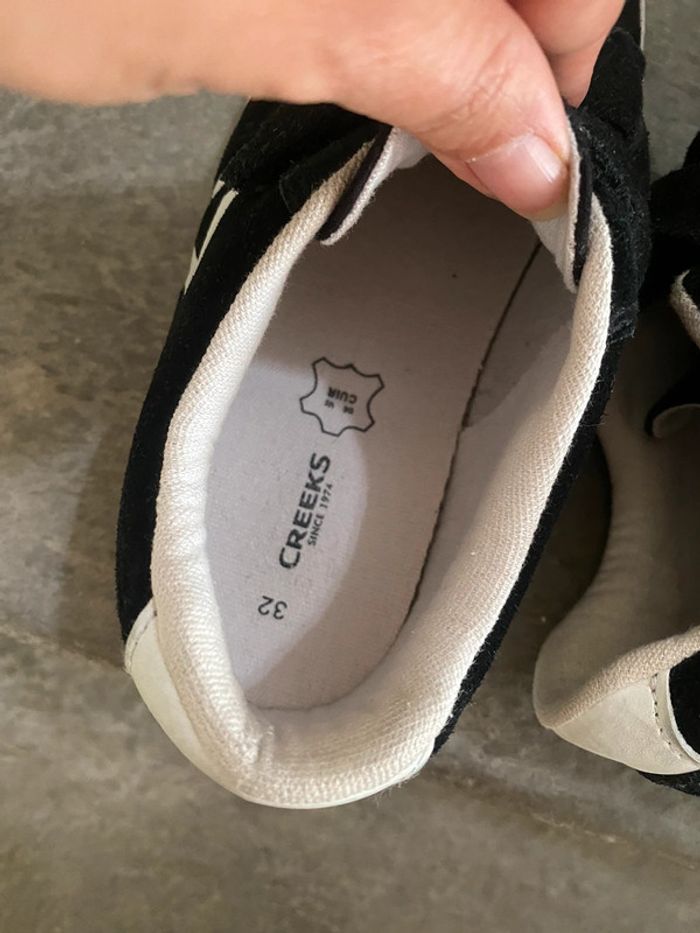 Baskets noires Creeks 32 - photo numéro 7