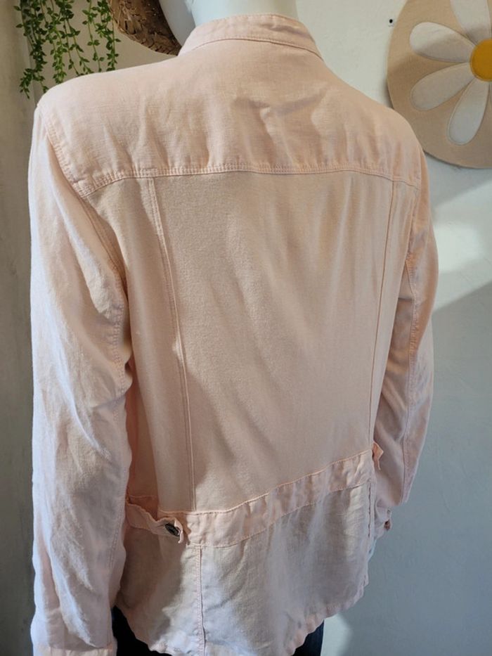Veste chemise en lin - photo numéro 6