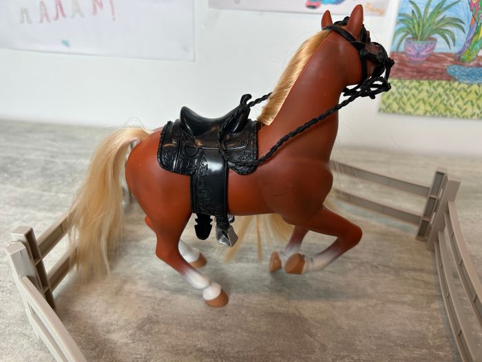 cheval plus clôture jouet enfant - photo numéro 3