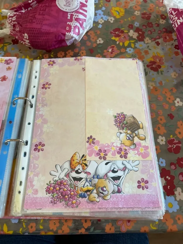 Feuille diddl et enveloppe - photo numéro 6