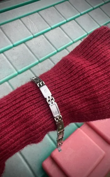 Bracelet acier blanc L316