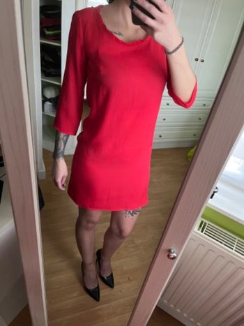 Robe rouge mango