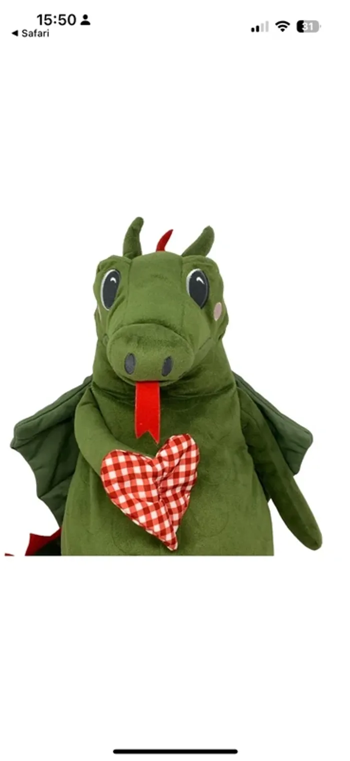 Peluche dragon IKEA - photo numéro 4