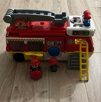 Gros camion de pompier vtech