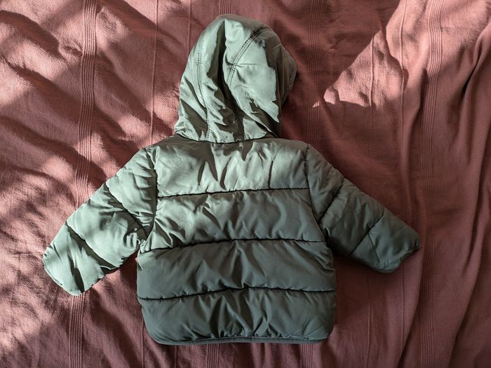 Veste hiver 12 mois kaki kiabi