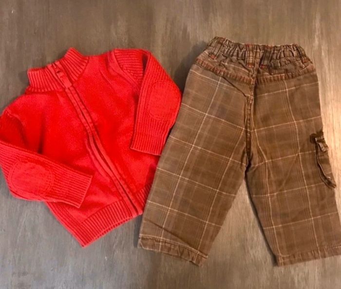 Lot garçon hiver 12 mois - photo numéro 2