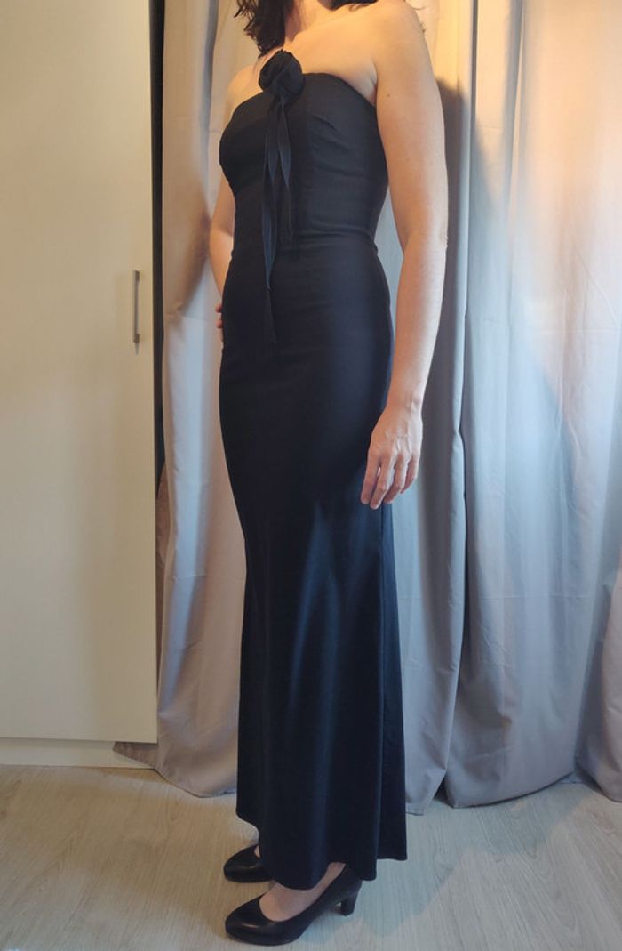 Robe bustier longue Sinéquanone noire taille 36