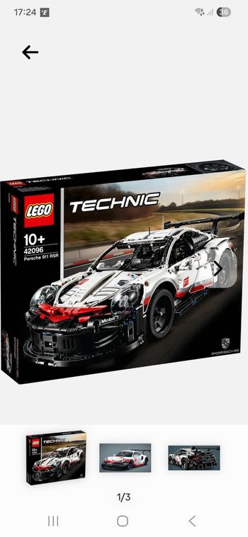 Lego Technic " Porsche 911RSR "