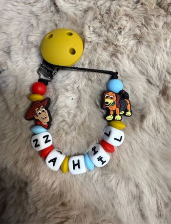 Attache tétine toy story