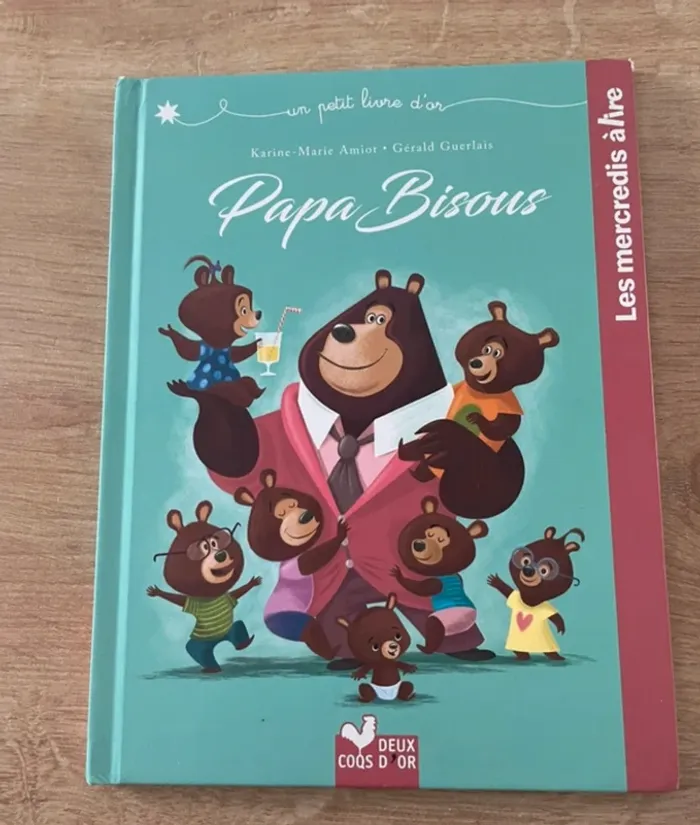 Livre papa bisous